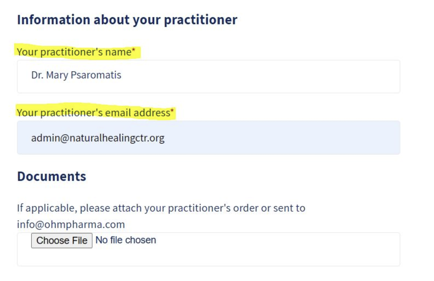 OHM sign up