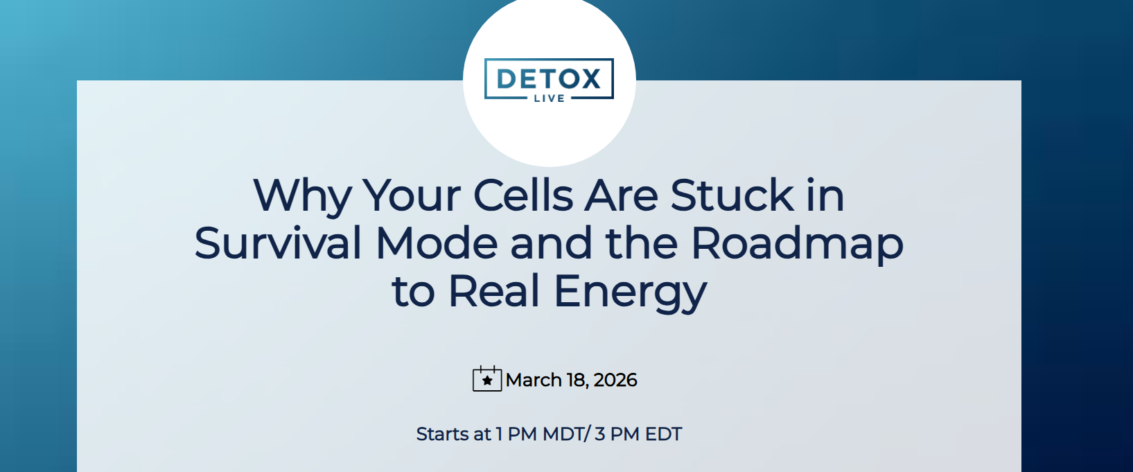 detox live