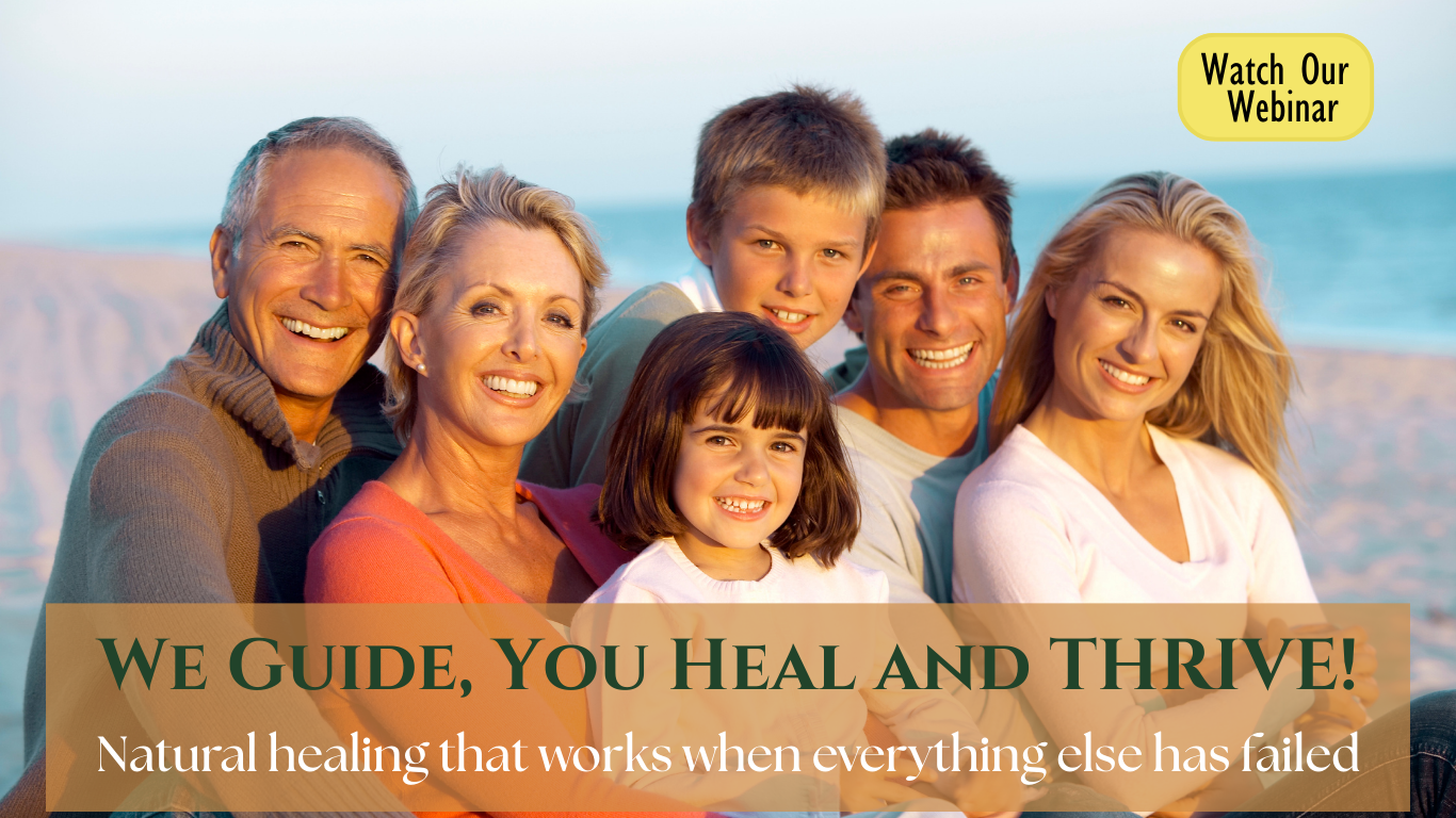 We Guide, You Heal and THRIVE